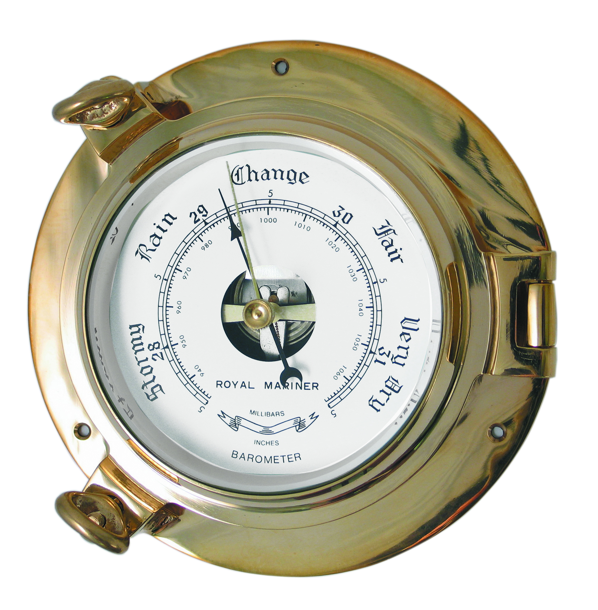 Nautical Brass Porthole German Barometers